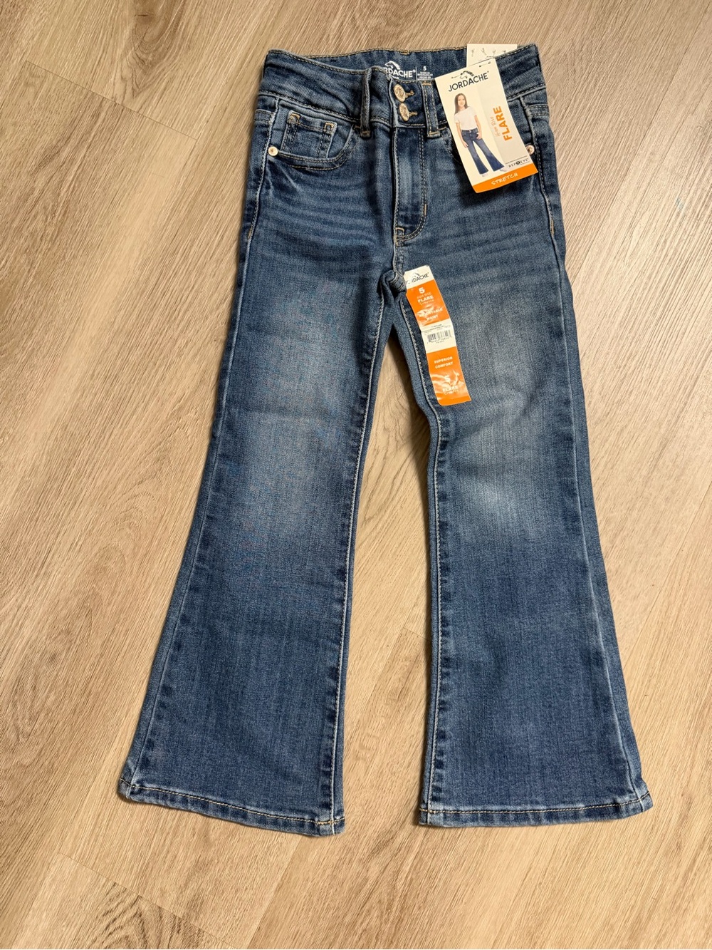 Jordache Dark Blue Flare Jeans